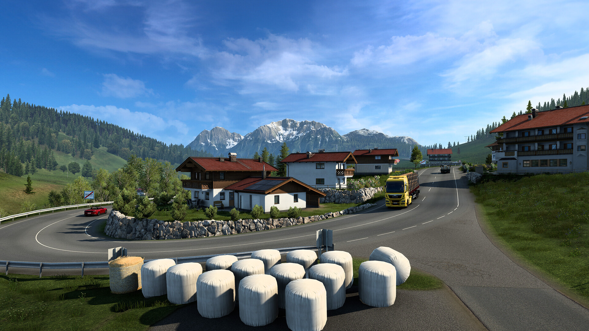 欧洲卡车模拟2（Euro Truck Simulator 2）v1.48.2.0全DLC中文版