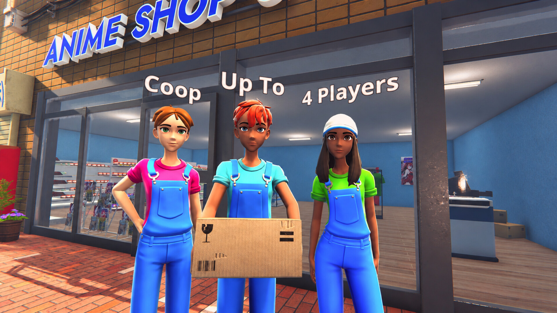 动漫商店模拟器（Anime Shop Simulator）TENOKE中文版
