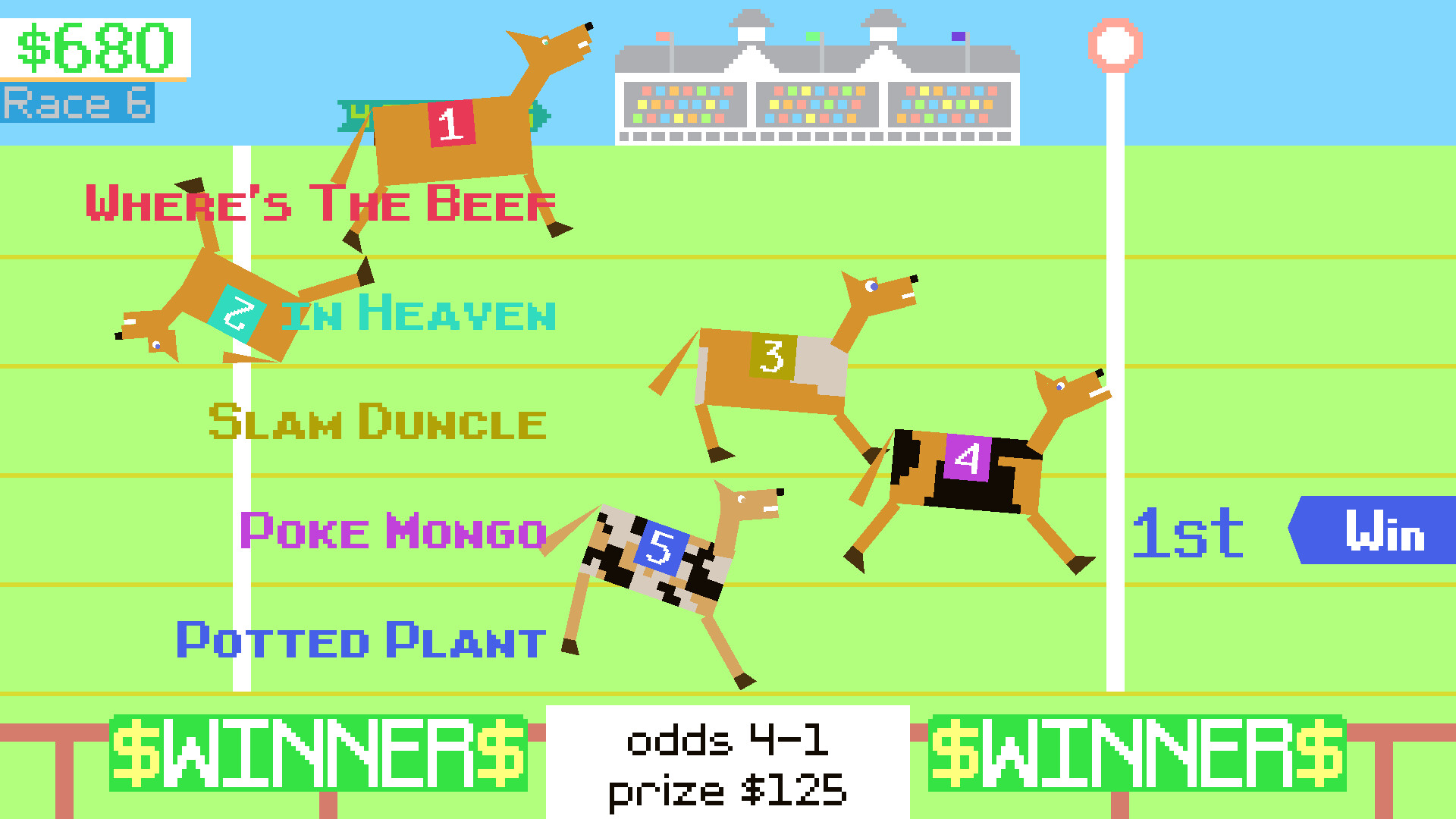 小马游戏（Horsey Game）英文版