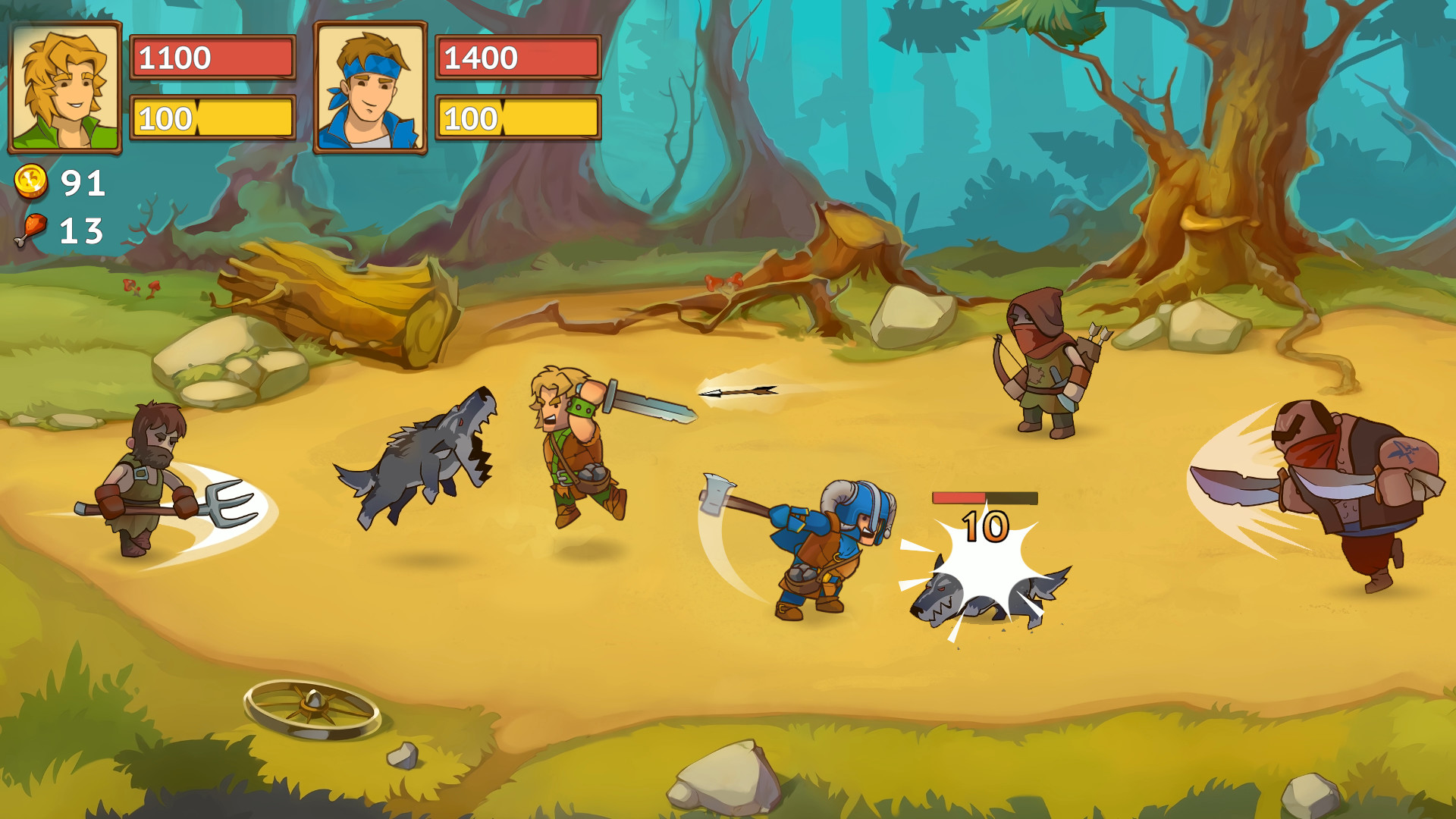 勇敢之地骑士团（Knights of Braveland）v1.1.6.6TENOKE中文版